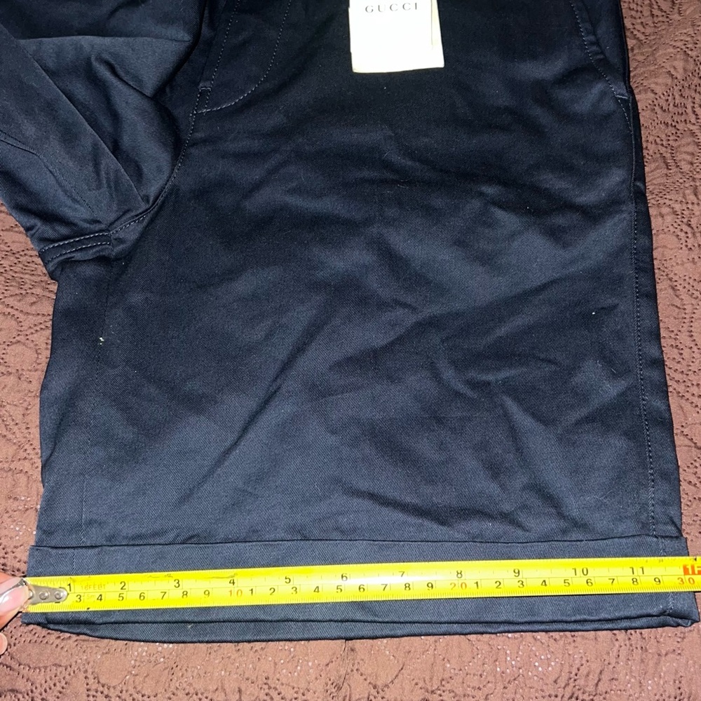 Gucci Men's Navy Blue Shorts - Picture 14 of 14
